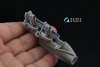 Quinta Studio QD+72167 Su-17UM3 3D-Printed & coloured Interior on decal paper (Modelsvit) (with 3D-printed resin part) 1/72